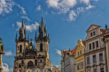 Image showing The Church of Mother of God in front of Týn