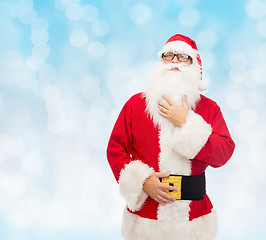 Image showing man in costume of santa claus