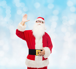 Image showing man in costume of santa claus