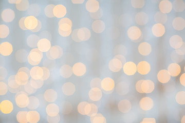 Image showing blurred glden lights background