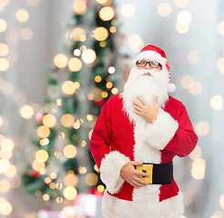 Image showing man in costume of santa claus