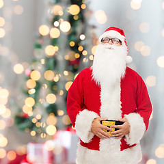 Image showing man in costume of santa claus