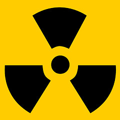 Image showing Radioactive sign