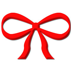Image showing Red Bow