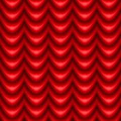 Image showing Red Drapery