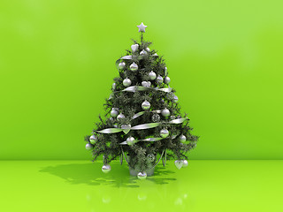 Image showing Christmas tree