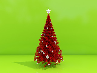 Image showing Christmas tree