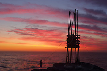 Image showing Sculpture by the Sea - Save Our Souls