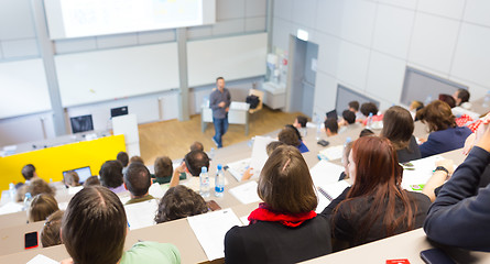 Image showing Lecture at university.