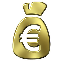 Image showing Sack Full of Euros