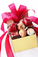 Image showing box of chocolates