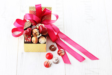 Image showing box of chocolates