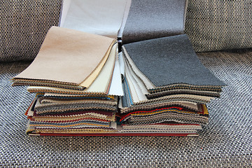 Image showing Fabric for upholstery the furniture