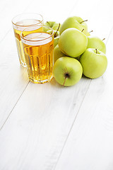 Image showing apple juice