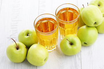 Image showing apple juice