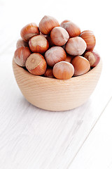 Image showing hazelnuts