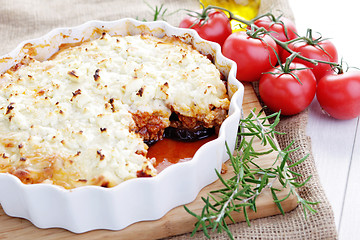 Image showing moussaka 