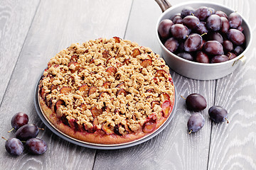 Image showing plum cake