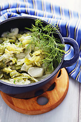 Image showing stew cabbage