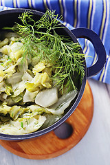 Image showing stew cabbage