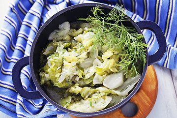 Image showing stew cabbage