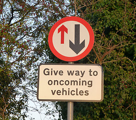 Image showing Traffic sign