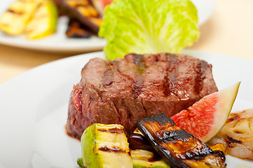 Image showing grilled beef filet mignon