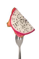 Image showing Slice of dragonfruit