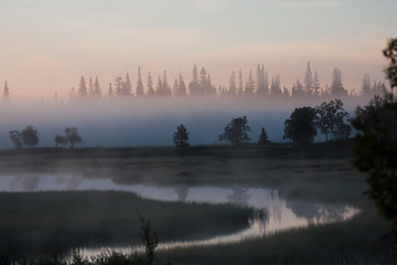 Image showing misty morning