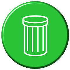 Image showing Waste Bin Button