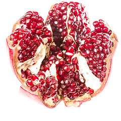 Image showing Ripe pomegranate fruit