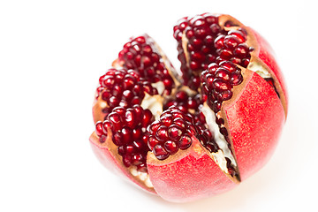 Image showing Ripe pomegranate fruit