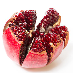 Image showing Ripe pomegranate fruit