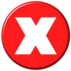 Image showing X Button