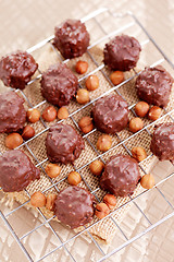 Image showing hazelnut pralines