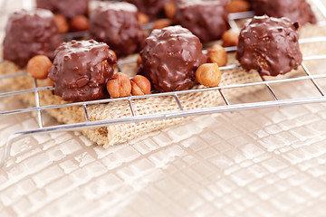 Image showing hazelnut pralines