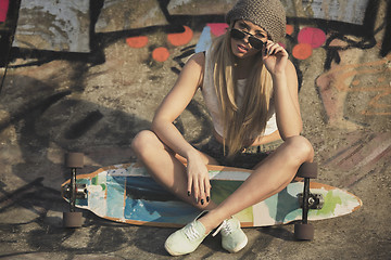 Image showing Skater Girl