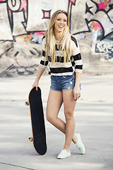 Image showing Skater Girl