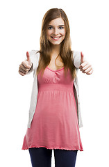 Image showing Happy woman