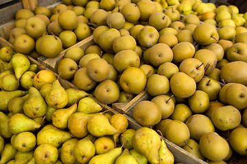 Image showing Organic Pears
