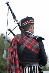 Image showing Scottish bagpipes