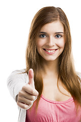 Image showing Happy woman