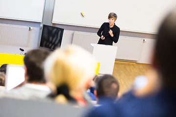 Image showing Lecture at university.