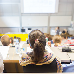 Image showing Lecture at university.