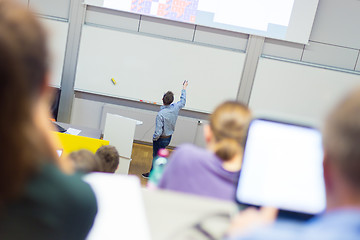 Image showing Lecture at university.