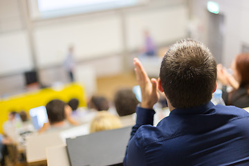 Image showing Lecture at university.