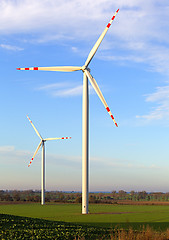 Image showing Windmills 