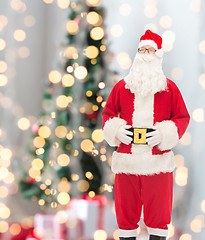 Image showing man in costume of santa claus