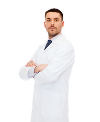 Image showing male doctor in white coat