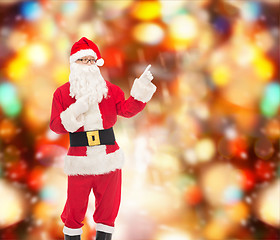 Image showing man in costume of santa claus